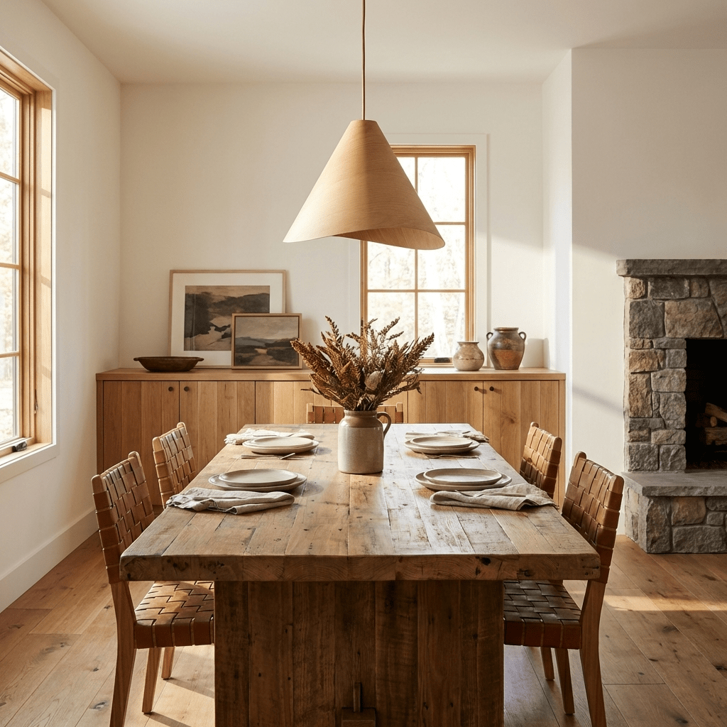 Navero Wood Pendant Light
