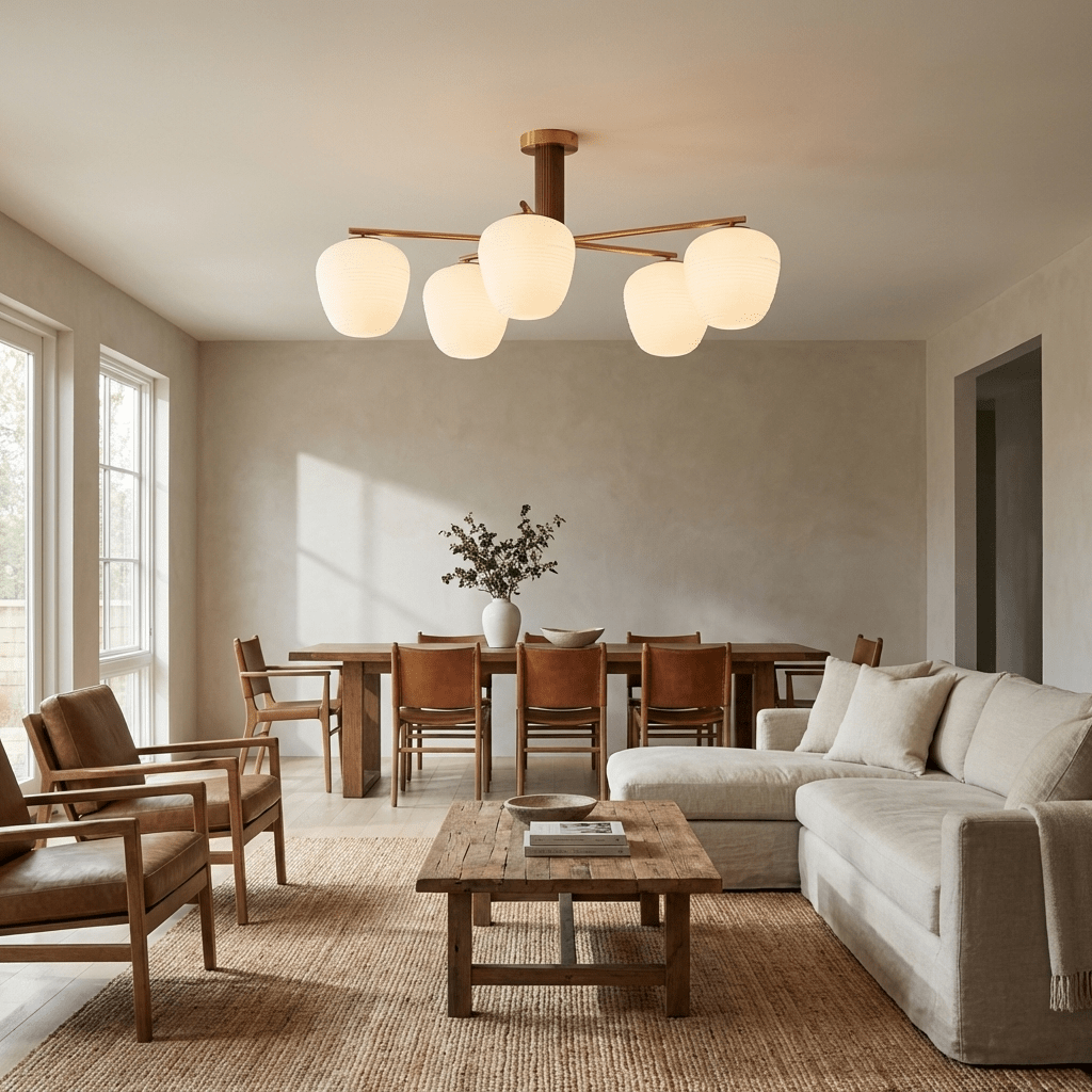 Haldenmere Branch Ceiling Light