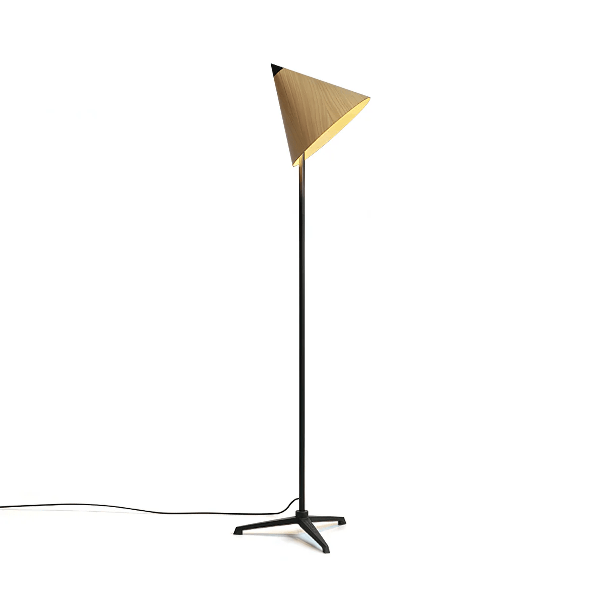 Rookspire Wood Floor Lamp