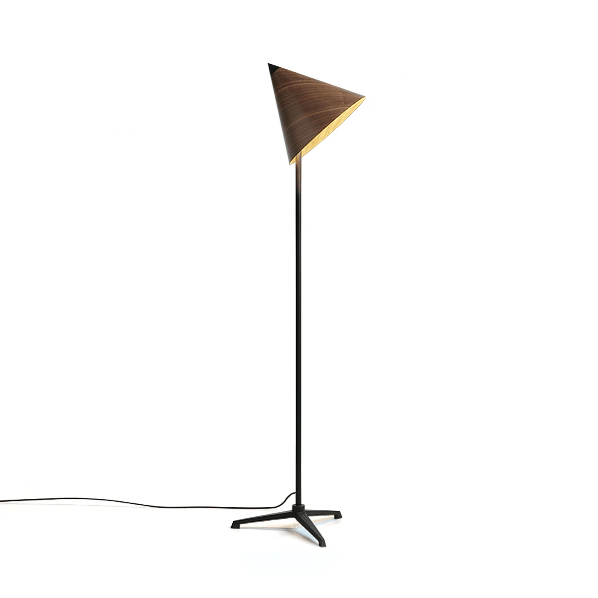Rookspire Wood Floor Lamp