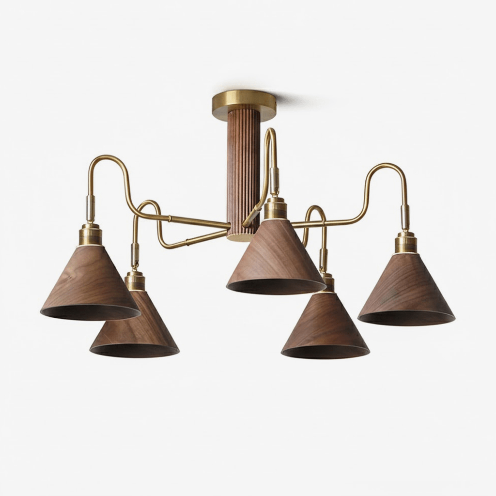 Valcor Wood Chandelier