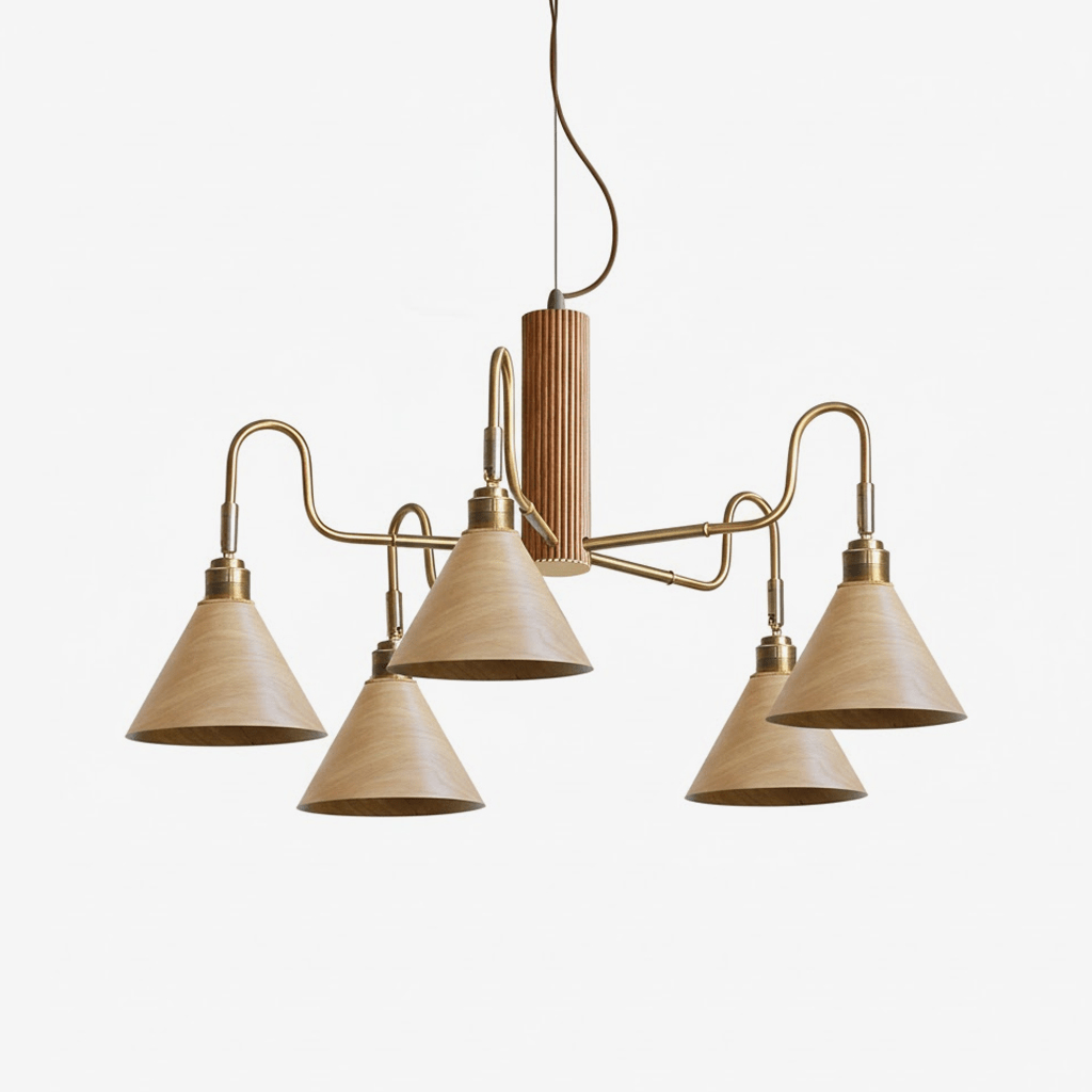 Valcor Wood Chandelier