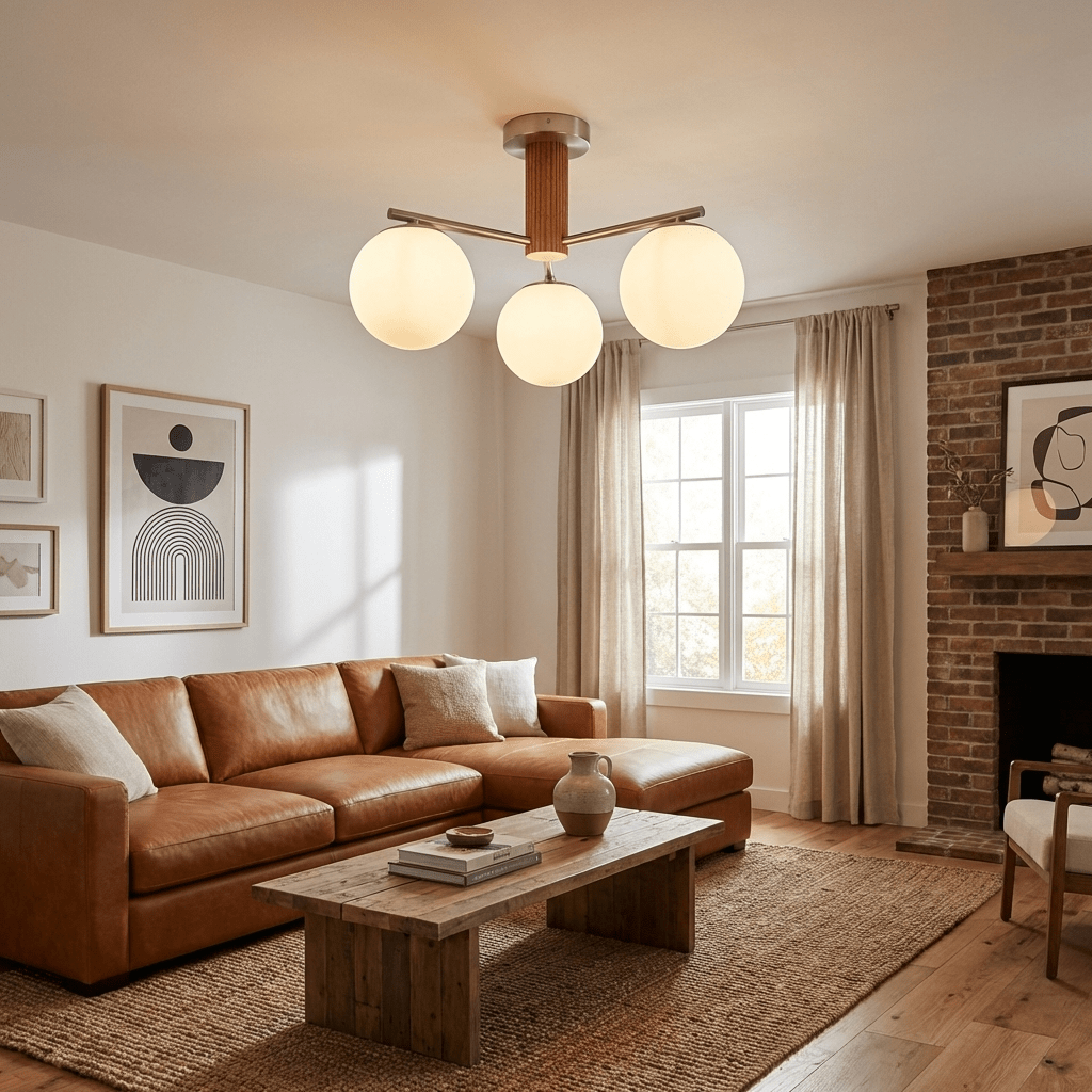 Heliox Globe Chandelier