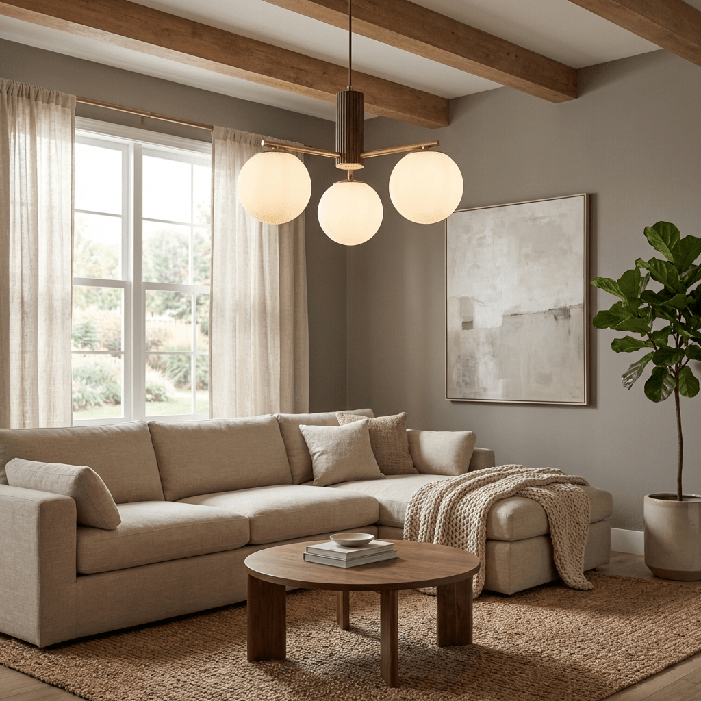 Heliox Globe Chandelier