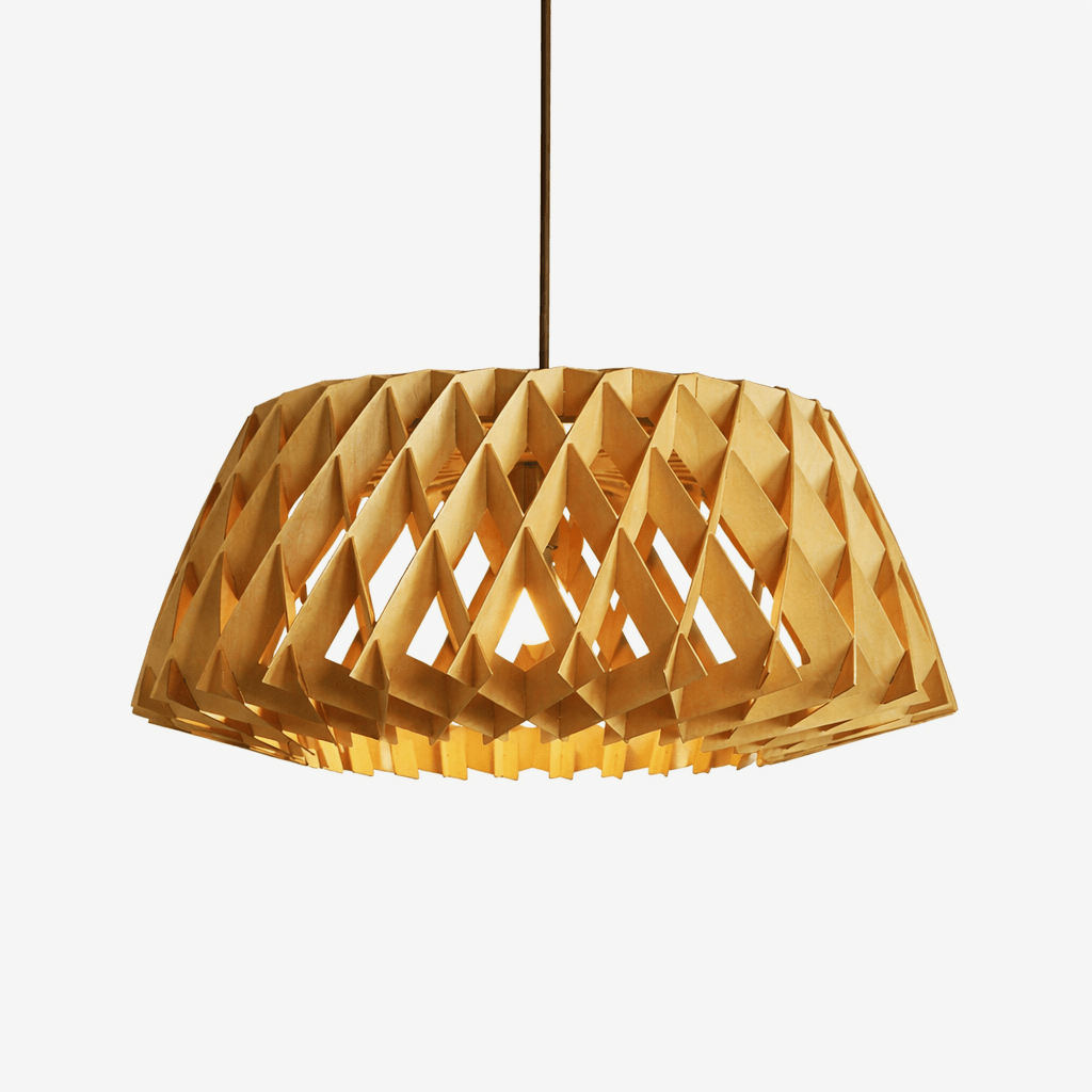 Althera Origami Wood Pendant Lamp