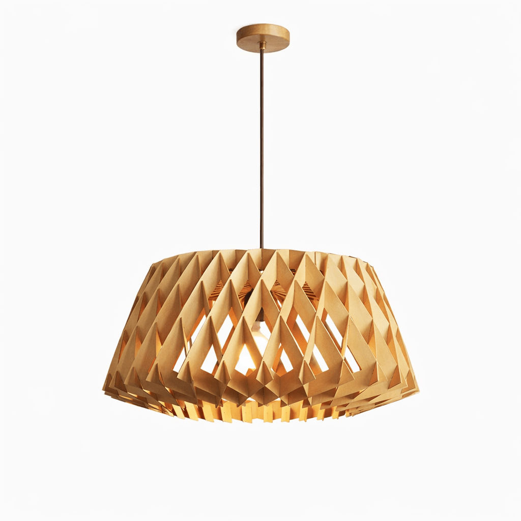 Althera Origami Wood Pendant Lamp