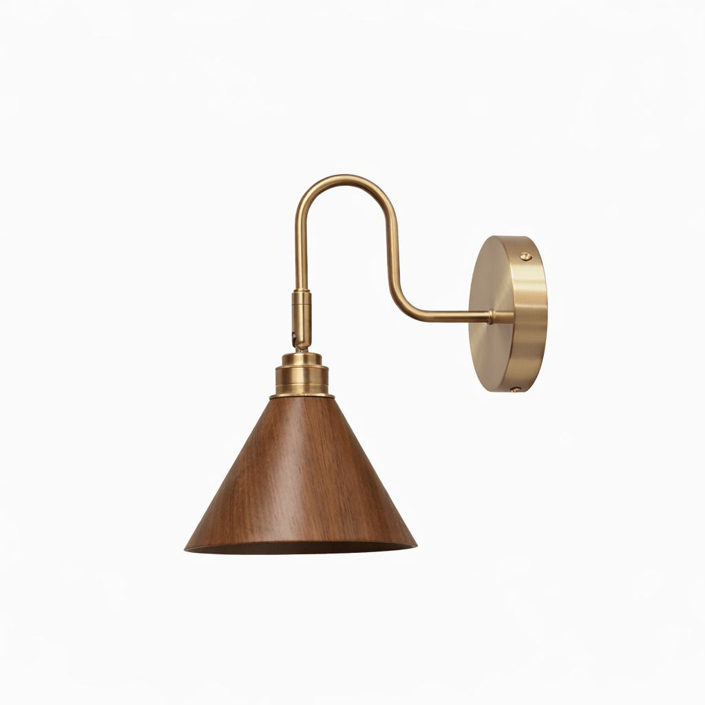 Hugo Wood Wall Light