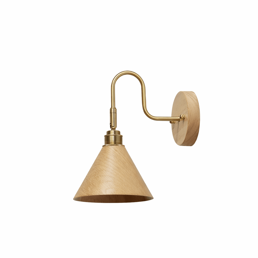 Hugo Wood Wall Light