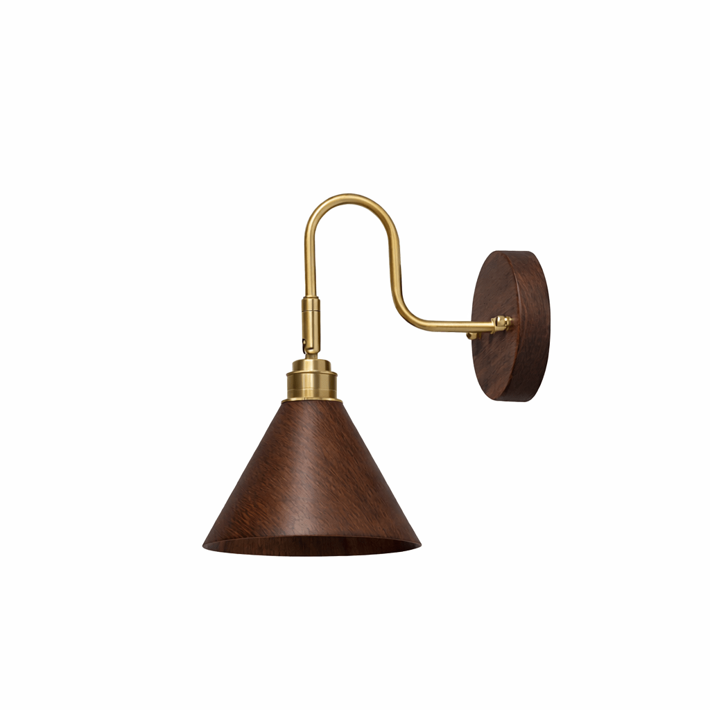 Hugo Wood Wall Light