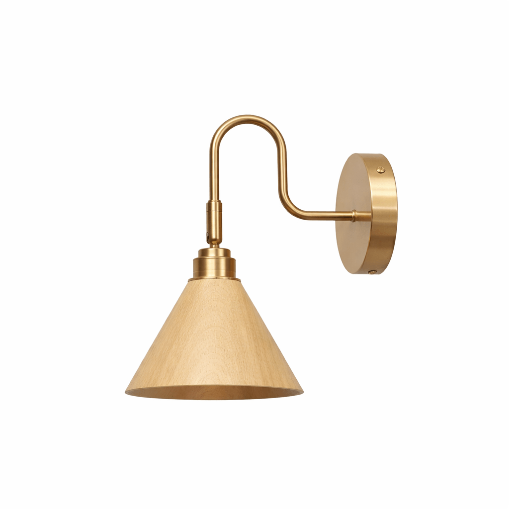 Hugo Wood Wall Light