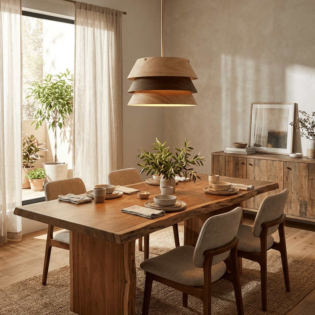 Tovira Wood Pendant Lamp