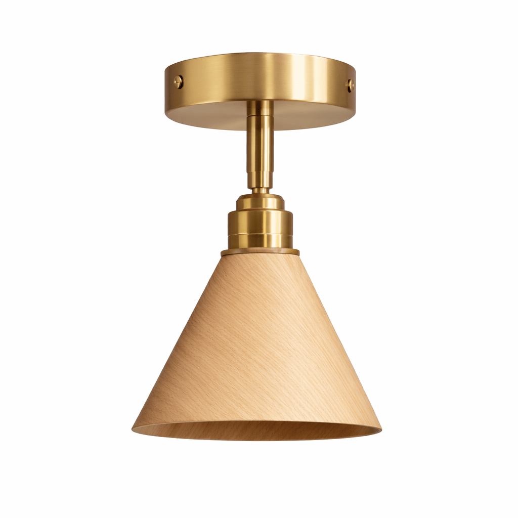 Lumorina Cone Semi-Flush Ceiling Light