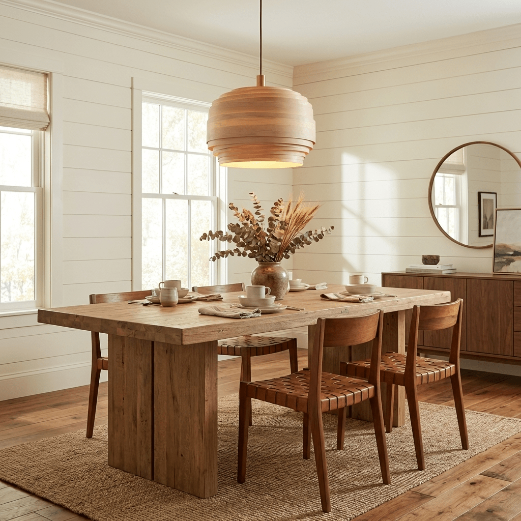 Lunthera Wood Pendant