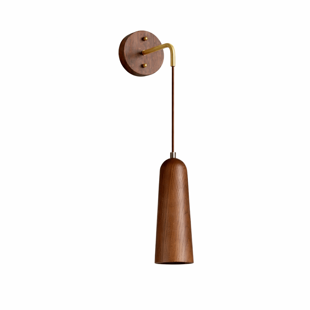 Elverelle Wood Drop Wall Lamp