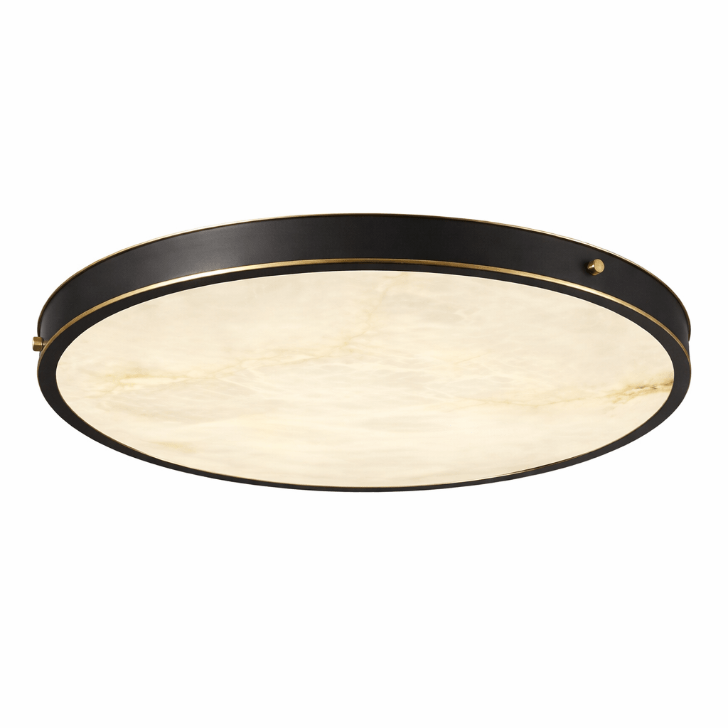 Nivuiella Alabaster Round Ceiling Lamp