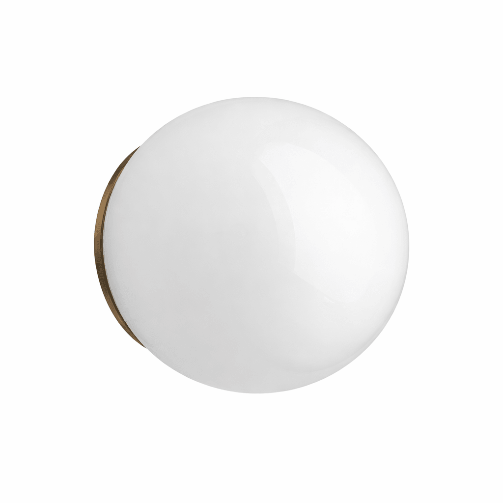 Navo Alabaster Mini Orb Wall Lamp