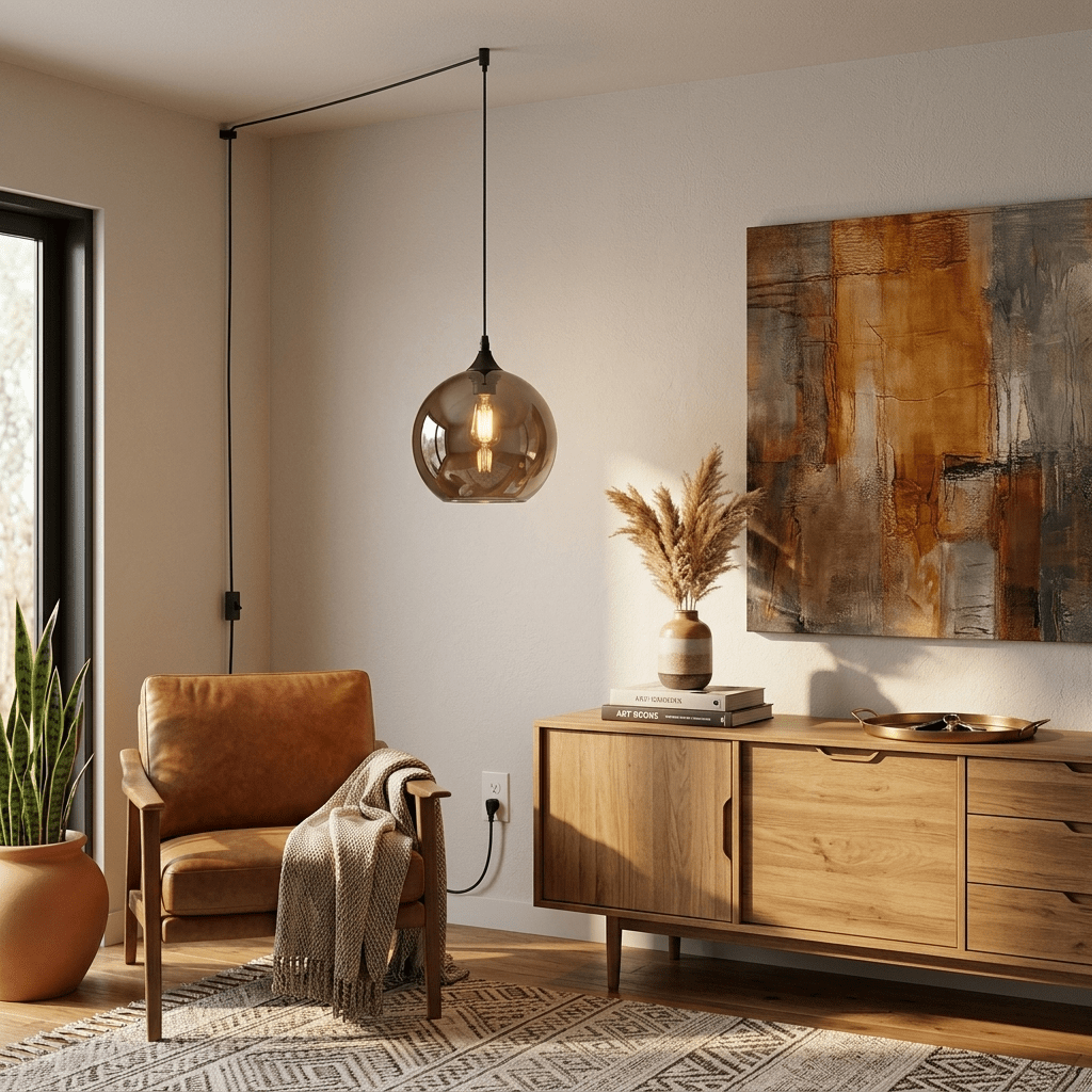 Aurelien Bottle Swag Pendant Light