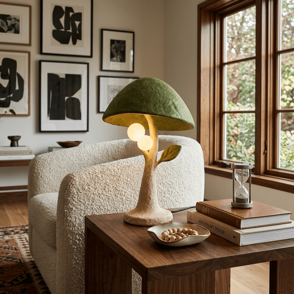Verdella Forest Mushroom Table Lamp