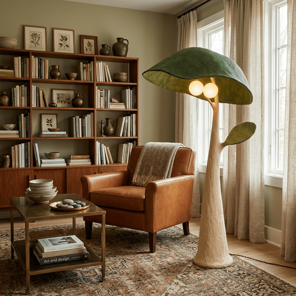 Calaaya Forest Mushroom Floor Lamp