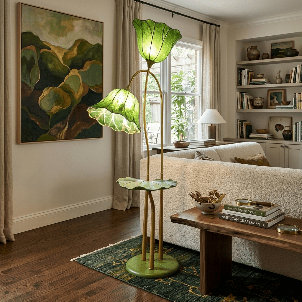 Avenelle Lotus Bloom Floor Lamp