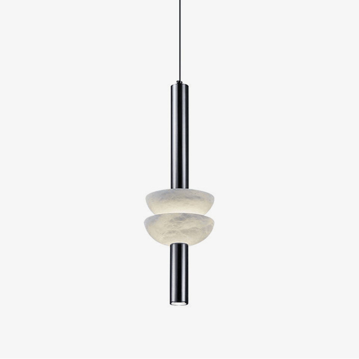 Alarion Alabaster Column Pendant Lamp