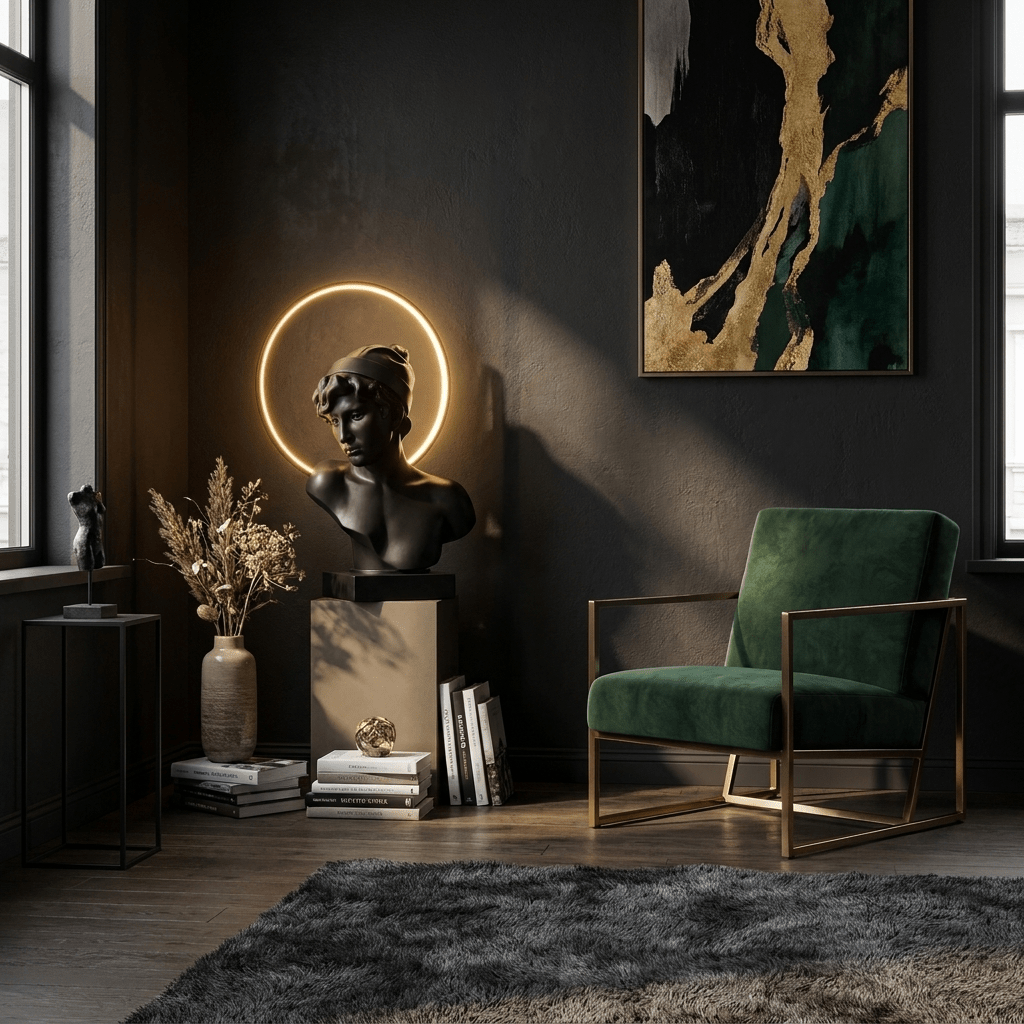 Cassielle Sculptural Table Lamp