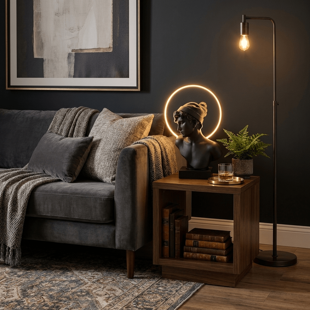 Cassielle Sculptural Table Lamp