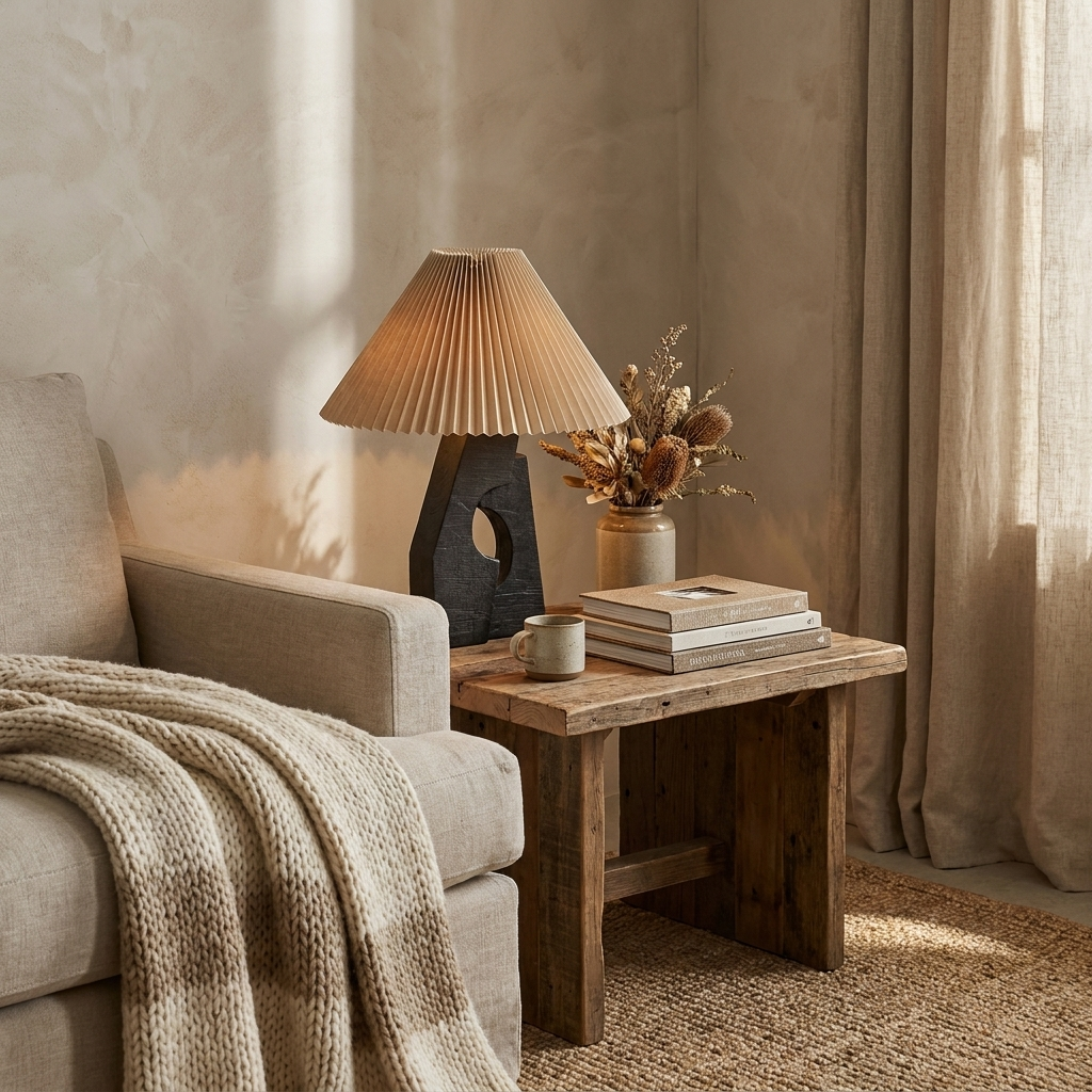 Renisielle Arch Form Pleated Table Lamp
