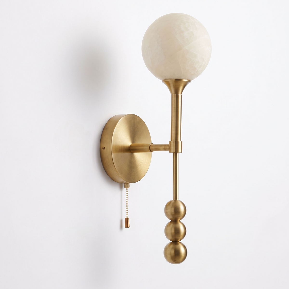 Brisstone Alabaster Wall Sconce
