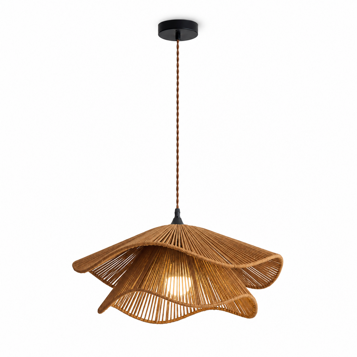 Eversford Cotton Cord Pendant Lamp