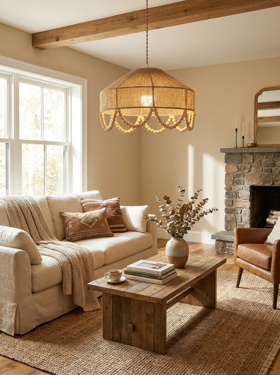 Southvale Hemp Rope Pendant Lamp