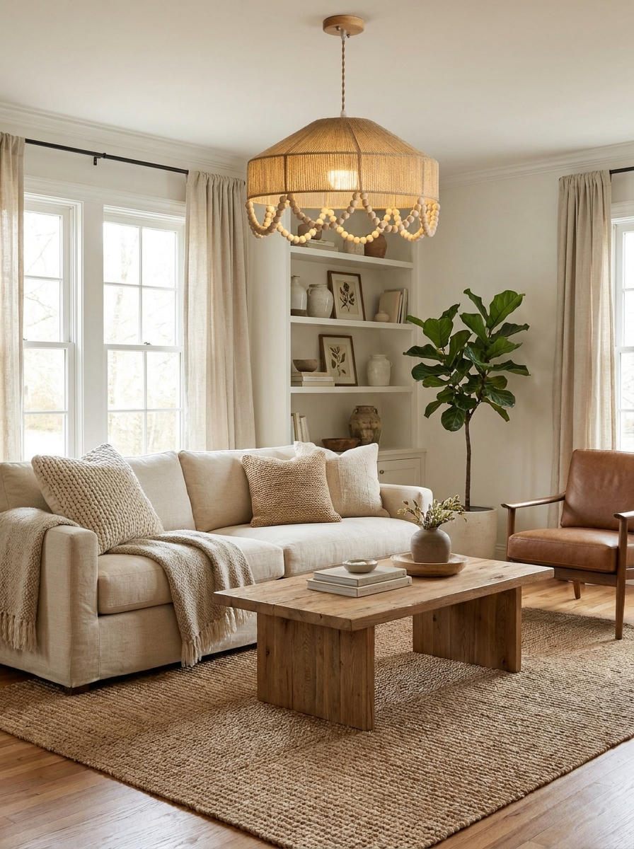 Southvale Hemp Rope Pendant Lamp