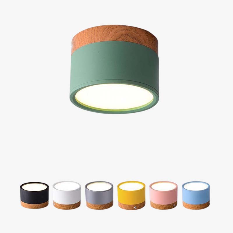 Luxin Cylindrical Flush Mount Ceiling Light-Relic Pieces