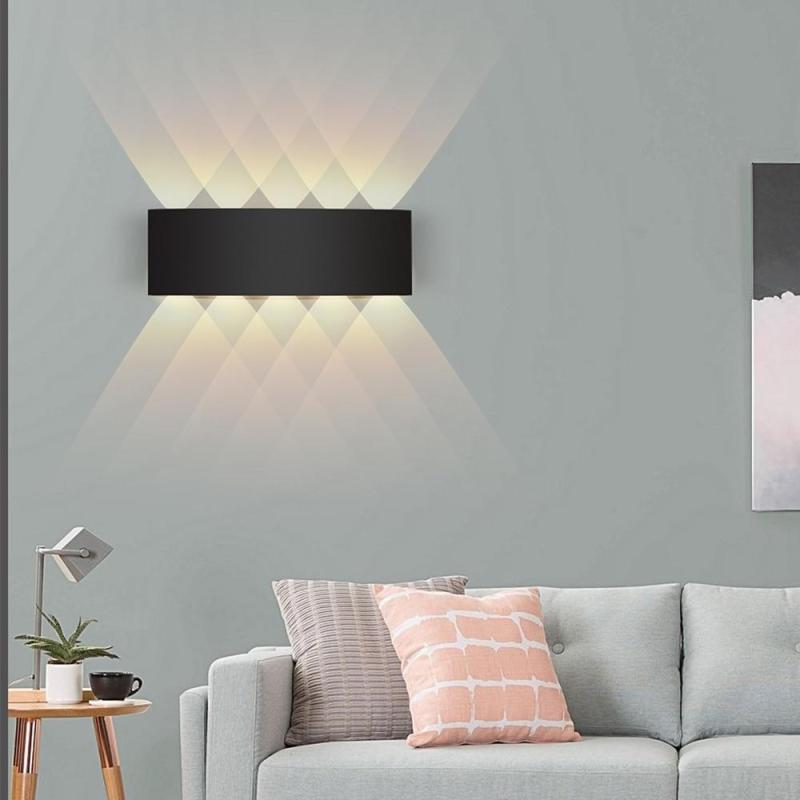 Nirex Wall Lamp Modern Rectangular Outdoor Water-wave-Relic Pieces