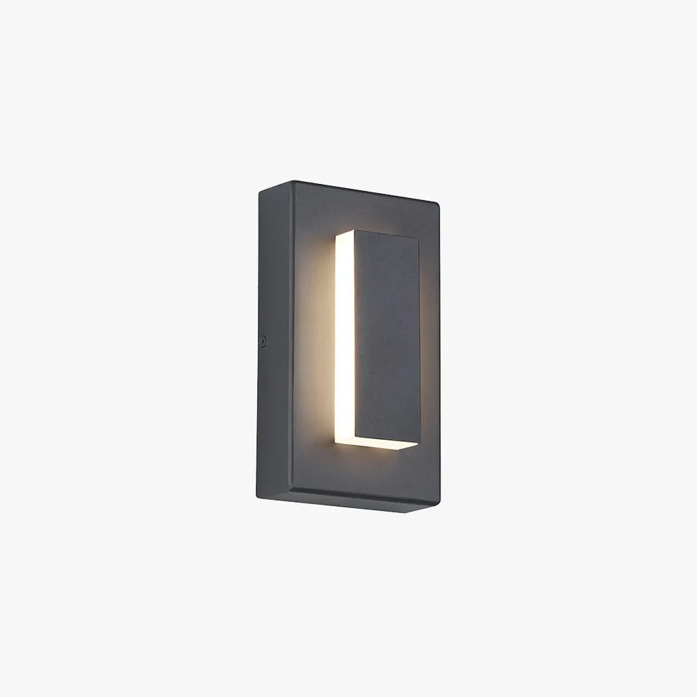 Alviro Wall Lamp Modern Square Outdoor-Relic Pieces