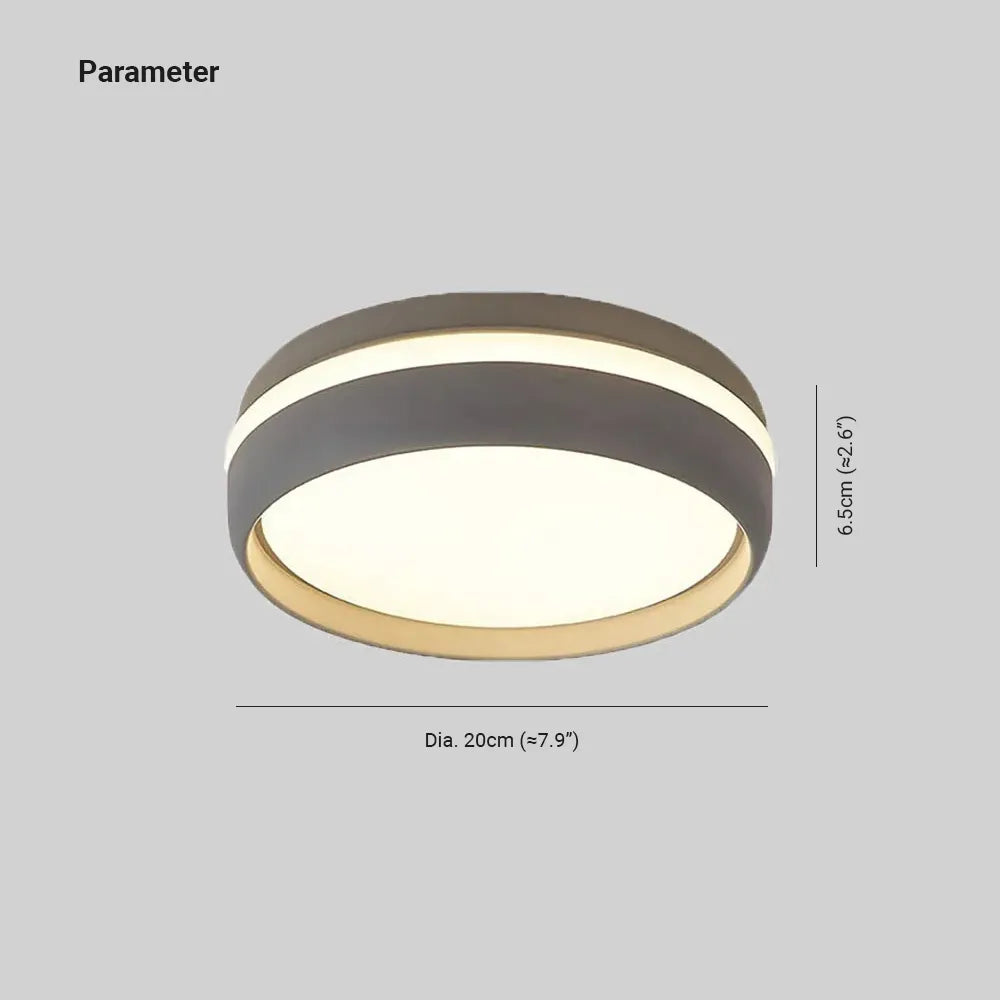 Lenior Ceiling Light Black Round-Relic Pieces