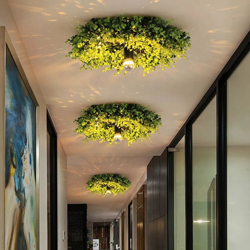 Valtro Ceiling Light Plant Greenery Flush-Relic Pieces