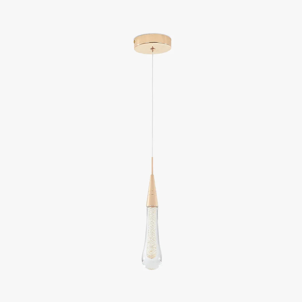 Orlith Pendant Light Gold Crystal-Relic Pieces