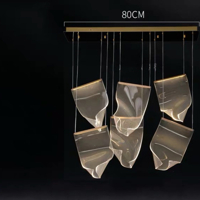 Melibami Luxury Artistic Chandelier, Gold