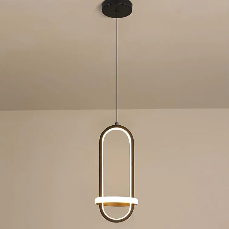 Bikelut Modern Minimalist LED Ring Pendant Light Bedsides