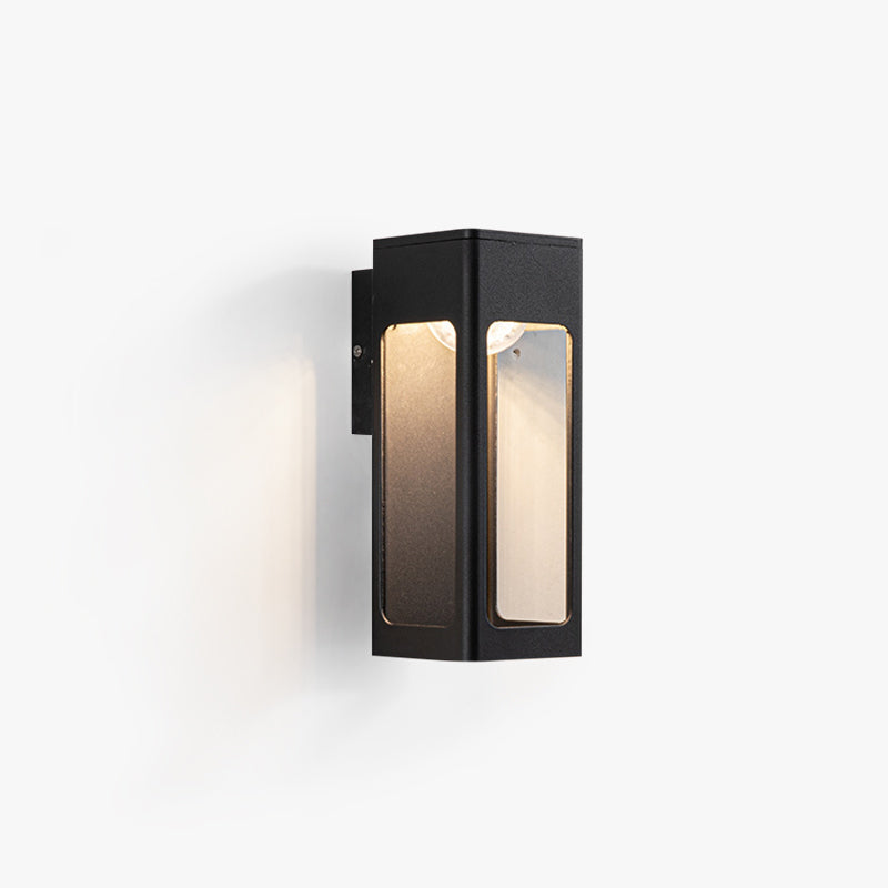 Teniq Modern Waterproof Minimalist Geometric Outdoor Wall Light-Relic Pieces