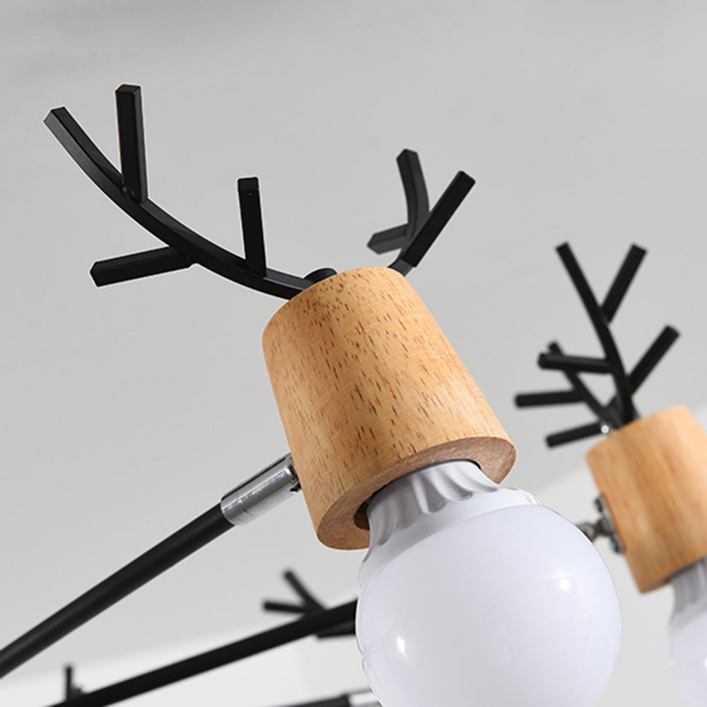 Netinik Deer Pendant Light, 7 Colour, 4 Style
