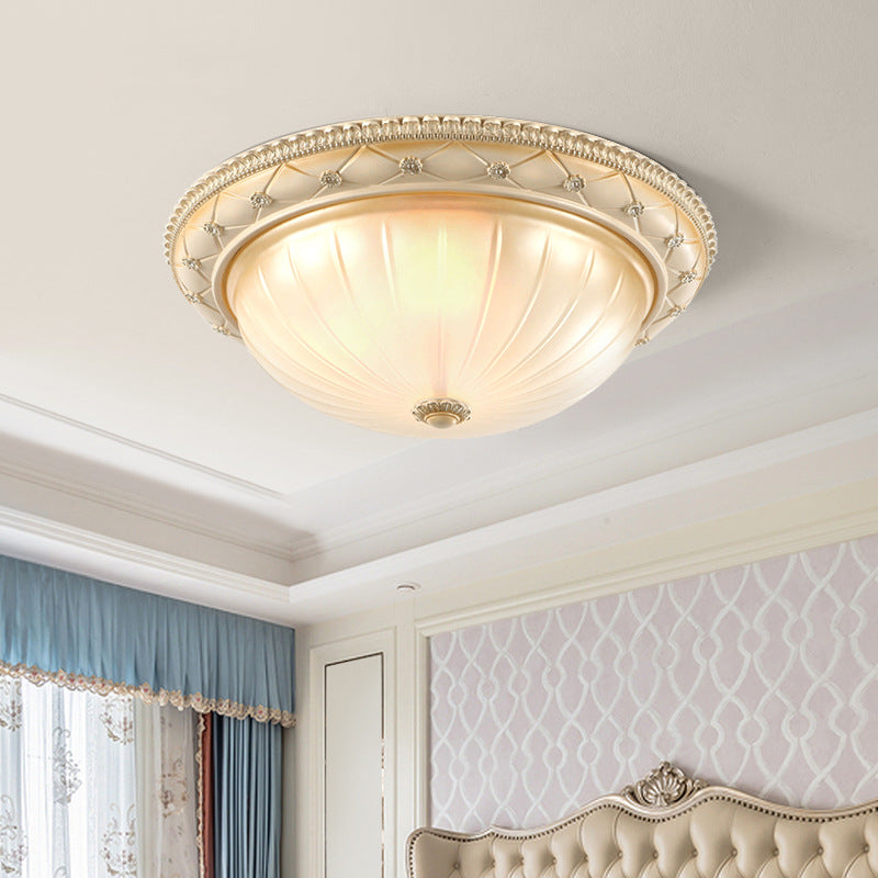 Nokelanu Minimalist Flush Mount Ceiling Light Resin Living Room