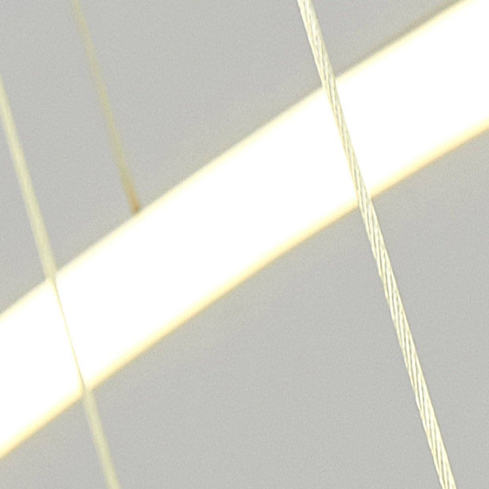 Matukak Minimalist Ring Metal Pendant Light, Gold, Living Room