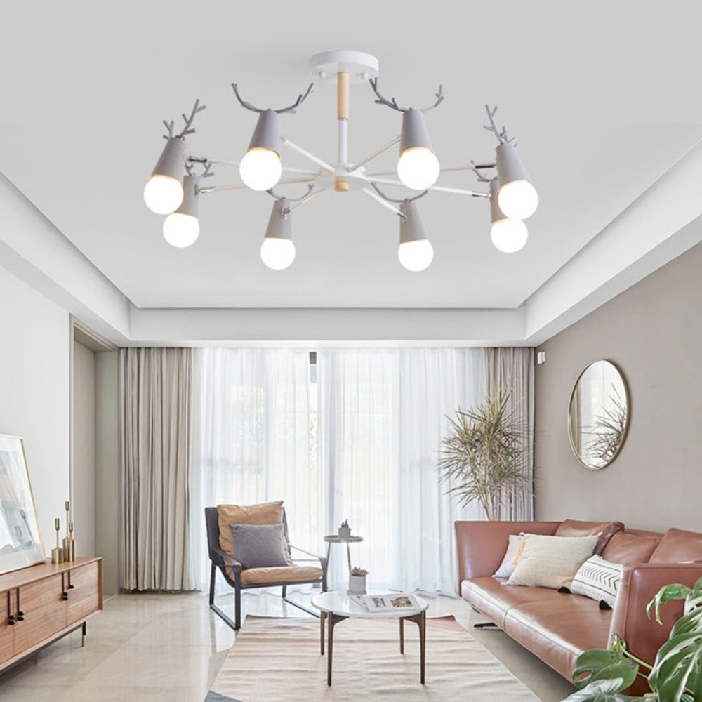 Netinik Deer Pendant Light, 7 Colour, 4 Style