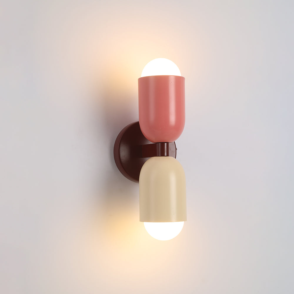 Surix Double-Headed Colorful Wall Lamp-Relic Pieces