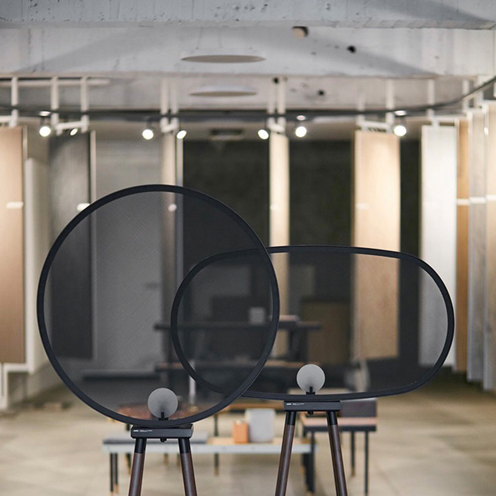Kavubik Modern Design Minimalistic Floor Lamp, Metal & Wood