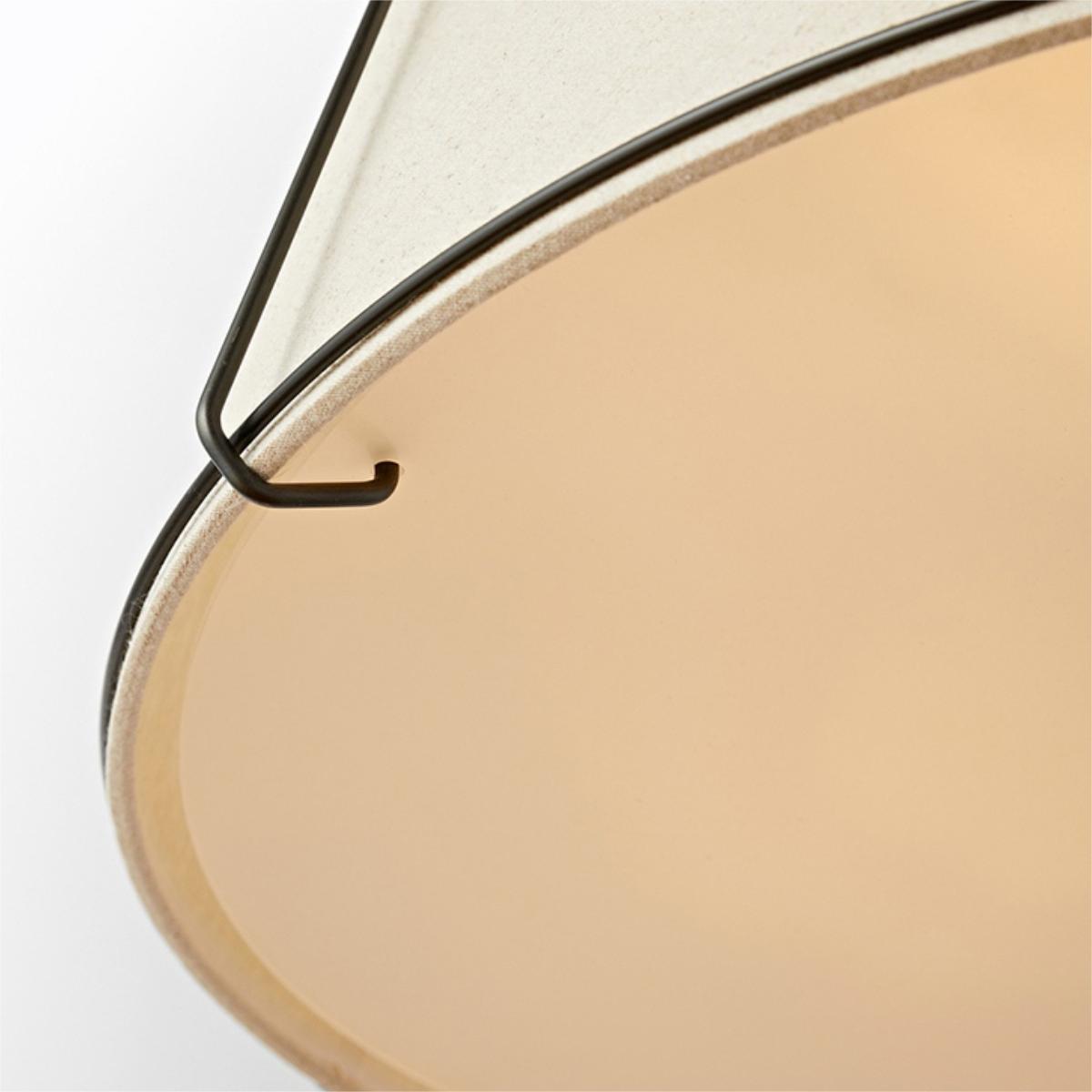 Sagedide Pendant Light Fabric Dinging Room Modern Conical