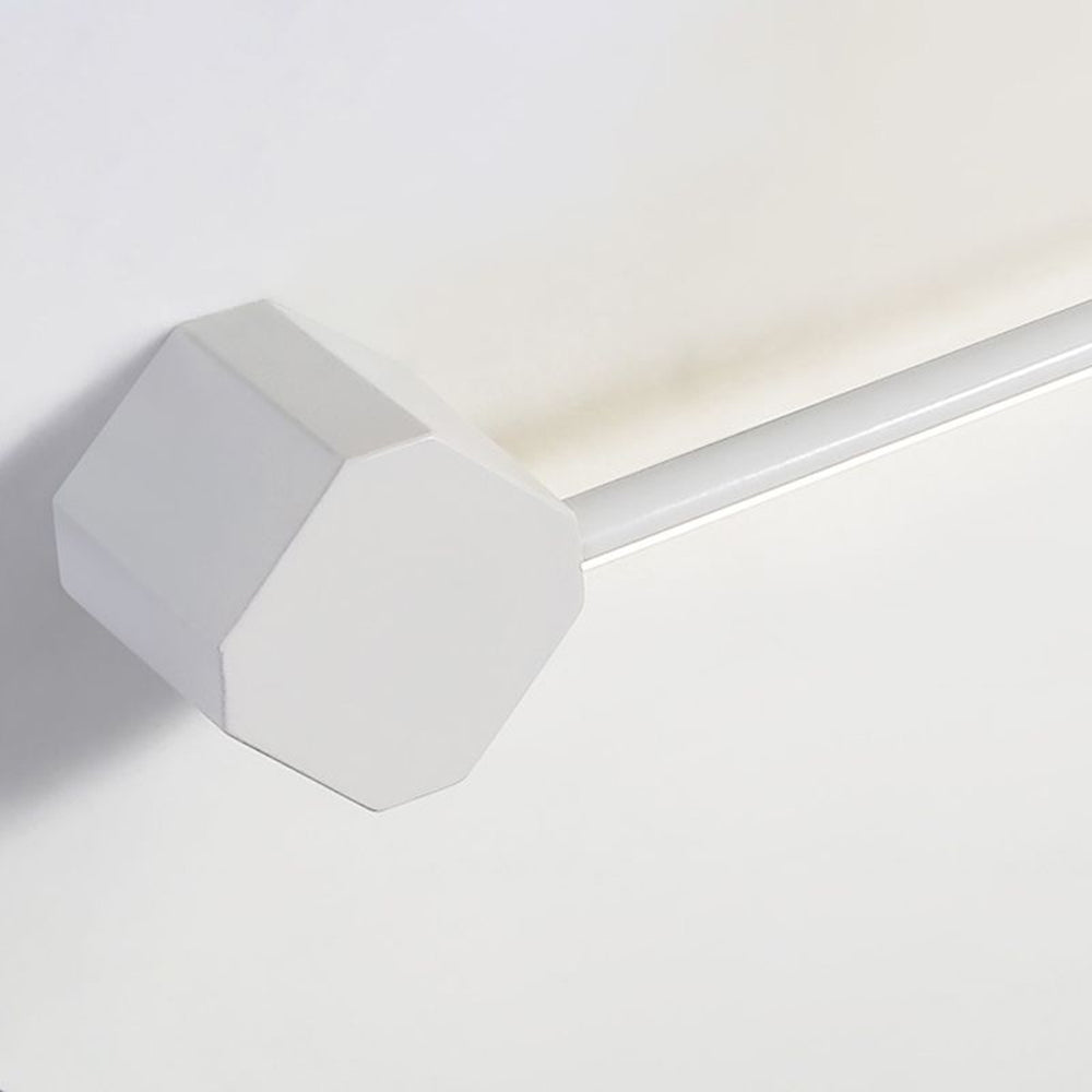 Tovilok Minimalist Square Linear Metal/ Wall Lamp, Black/White