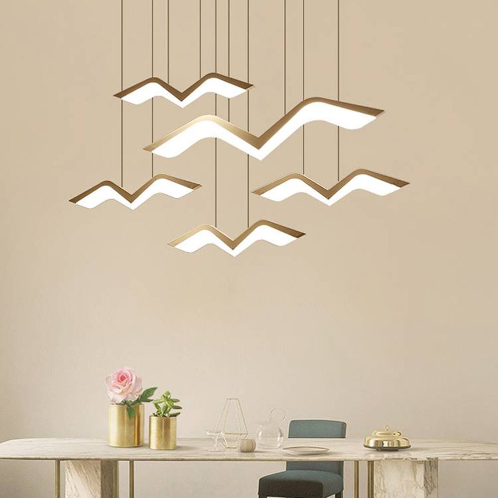 Havetus Seagull Modern Pendant Light, 3 Style